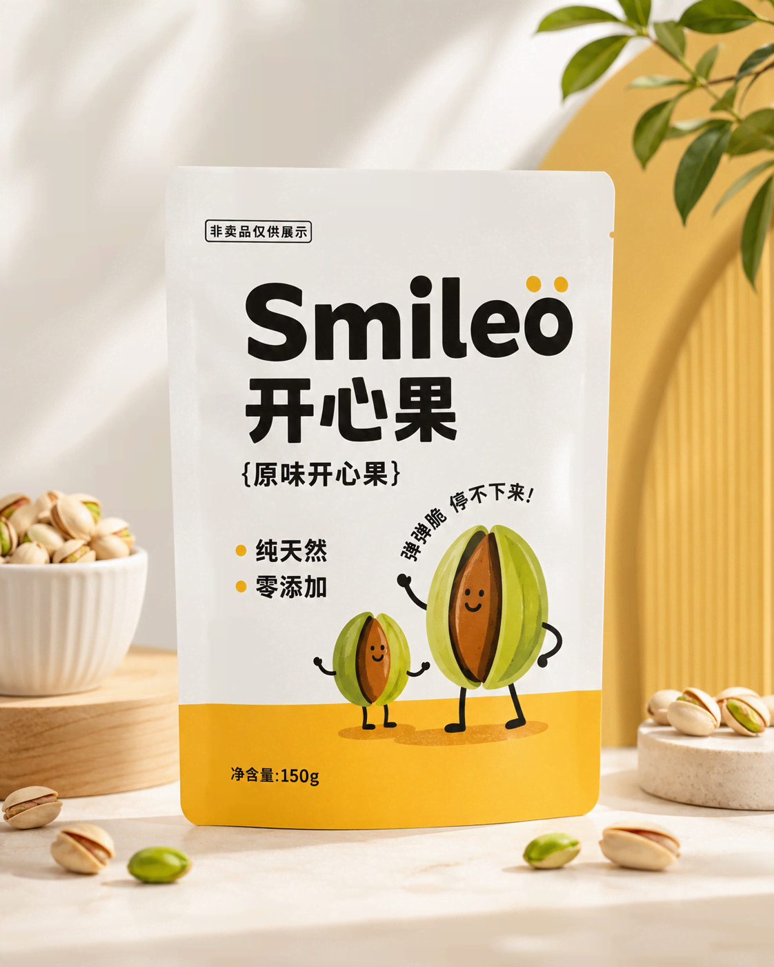 开心果三边封袋